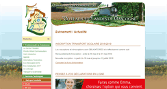 Desktop Screenshot of cc-coteaux-landes-gascogne.fr